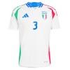 Officiële Voetbalshirt Italië DiMarco 3 Uit EK 2024 - Heren